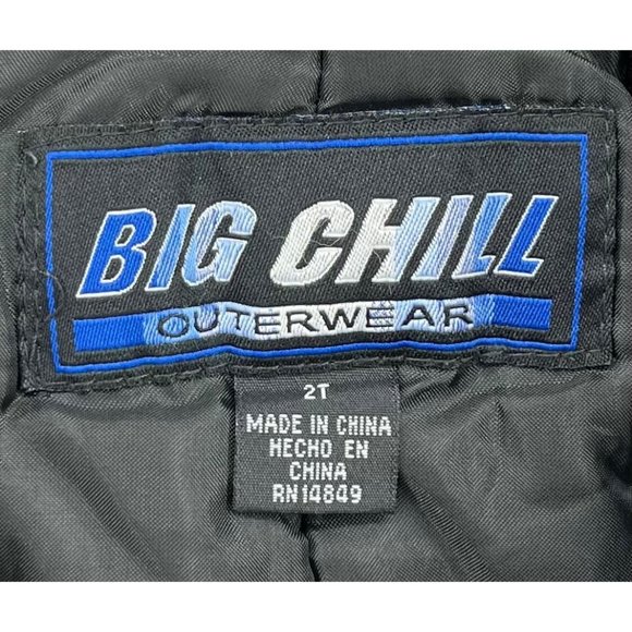 Big Chill Outerwear Boy's Size 2 Toddler Black Puffer Ski Outfit - Picture 4 of 5